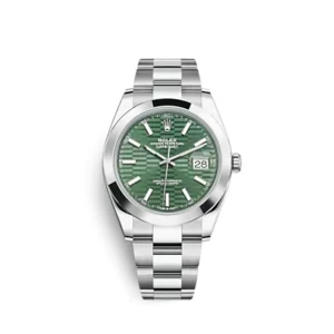 Rolex Datejust Stainless Steel Smooth / Green - Fluted / Oyster / Jubilee