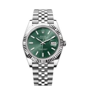 Rolex Datejust Stainless Steel - Fluted / Green / Jubilee / Oyster