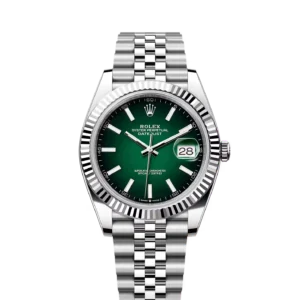 Rolex Datejust Stainless Steel - Fluted / Green Ombré / Jubilee / Oyster