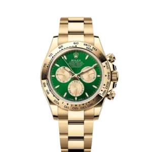 Rolex Cosmograph Daytona Yellow Gold / Green / Oyster