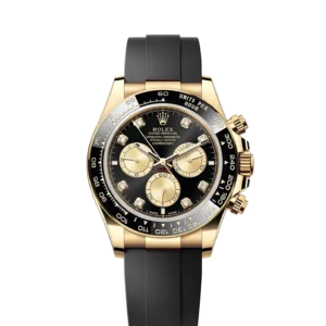 Rolex Cosmograph Daytona Yellow Gold - Cerachrom / Black - Diamond / Oysterflex