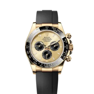 Rolex Cosmograph Daytona Yellow Gold - Cerachrom / Champagne - Black / Oysterflex