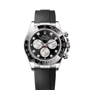 Rolex Cosmograph Daytona White Gold - Cerachrom / Black - Steel - Diamond / Oysterflex