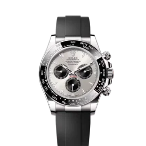 Rolex Cosmograph Daytona White Gold - Cerachrom / Steel - Black / Oysterflex