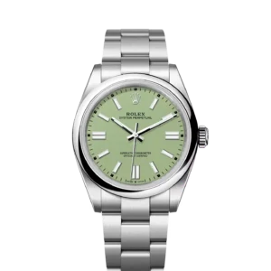 Rolex Oyster Perpetual Stainless Steel / Pistachio