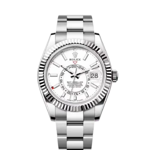 Rolex Sky-Dweller Stainless Steel - White Gold / White / Oyster / Jubilee