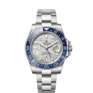 Rolex GMT-Master II White Gold / Double Blue / Meteorite