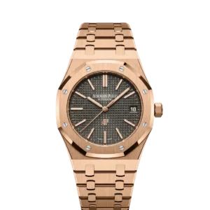 Audemars Piguet Royal Oak Extra-Thin Pink Gold / Grey / 50th Anniversary