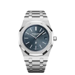 Audemars Piguet Royal Oak Extra-Thin Stainless Steel / Blue