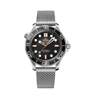 Omega Seamaster Diver 300M Master Co-Axial 42 No-Date Stainless Steel / Black - Orange / Mesh