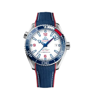 Omega Seamaster Planet Ocean 600M Co-Axial 43.5 Master Chronometer Stainless Steel / White / America's Cup