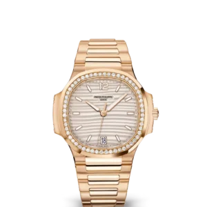 Patek Philippe Nautilus 7118 Rose Gold / Silver / Gem-Set