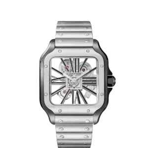 Cartier Santos de Cartier Large Skeleton Stainless Steel - ADLC